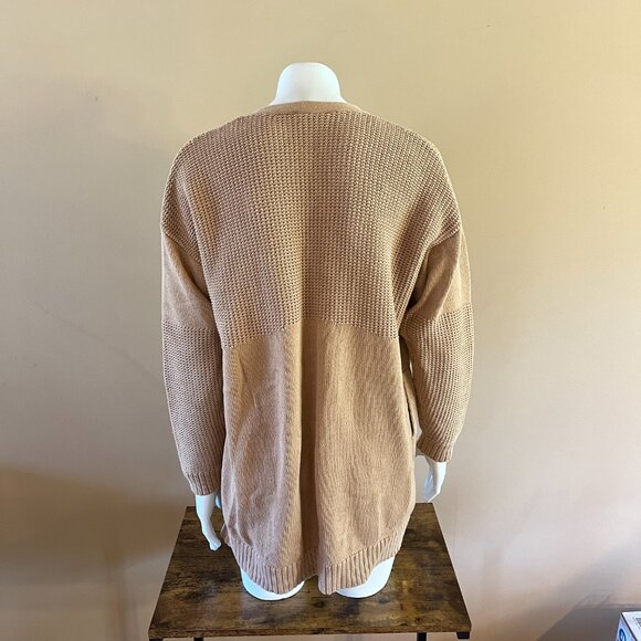 Lululemon Easy Embrace Wrap Sweater, Beech Wood, Size XS/S, Pre-Owned (w/ tagg) - Picture 3 of 6